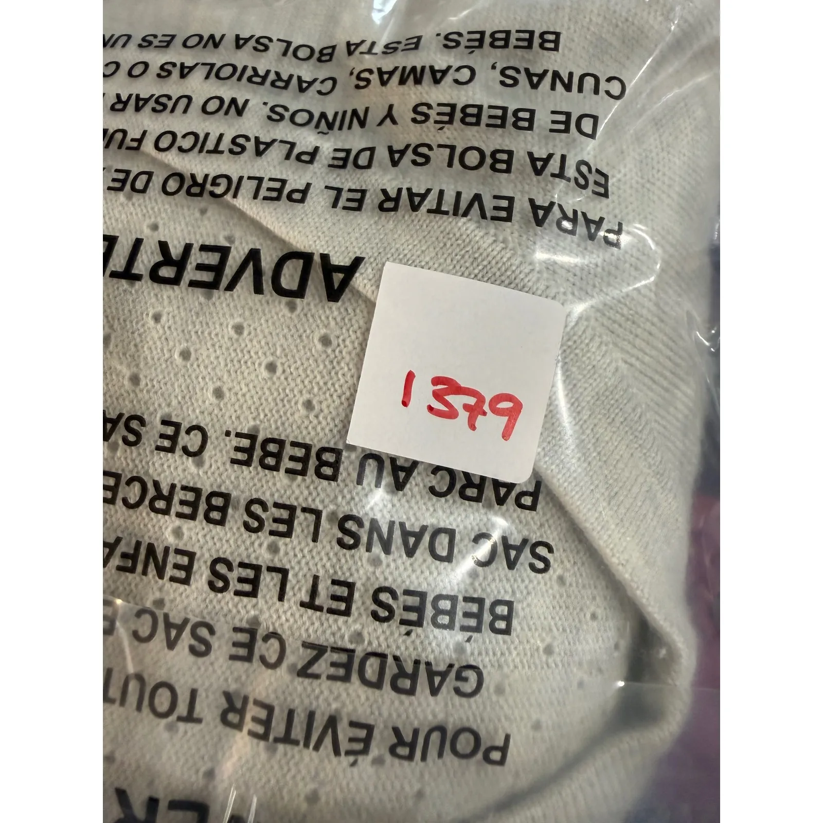 Vintage Nike Golf Women's Long Sleeve V Neck Merino Wool Blend Sweater Beige - Image 8