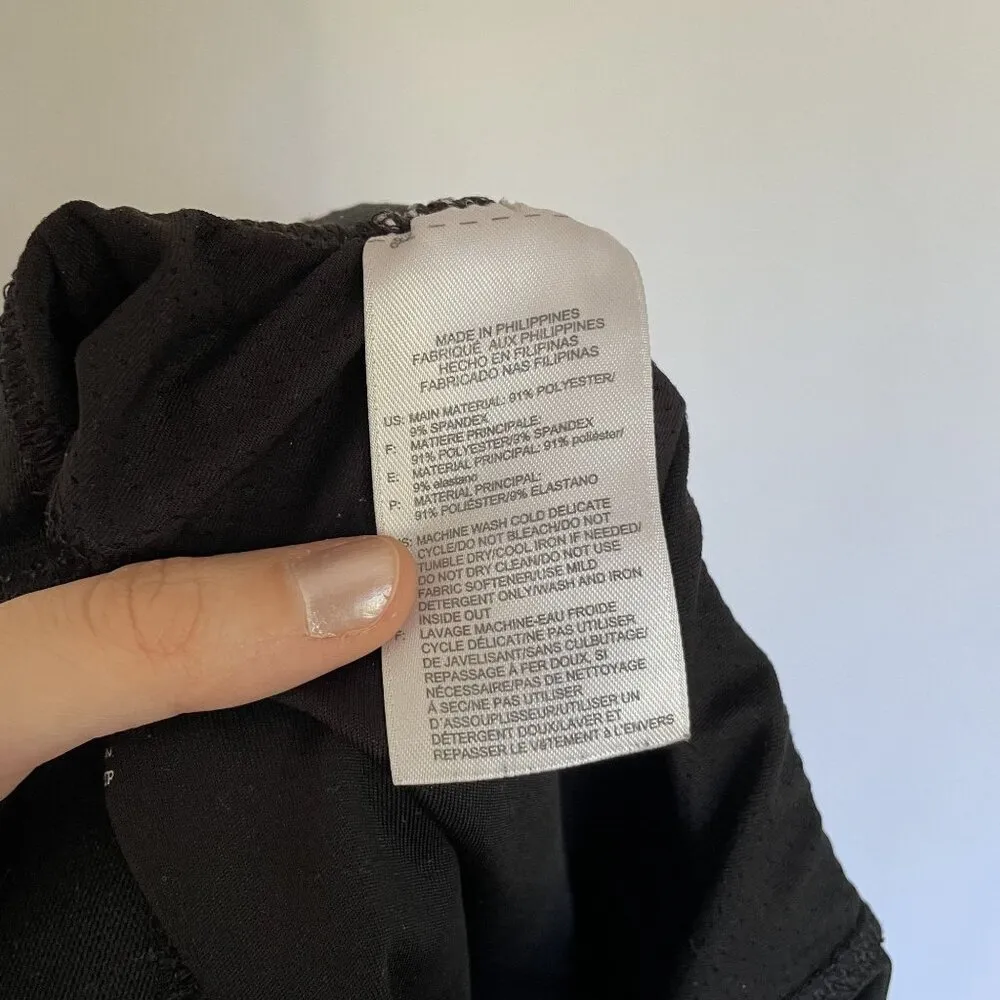 Reebok women's size XS speedwick black bike shorts comfortable lightweight - Image 8