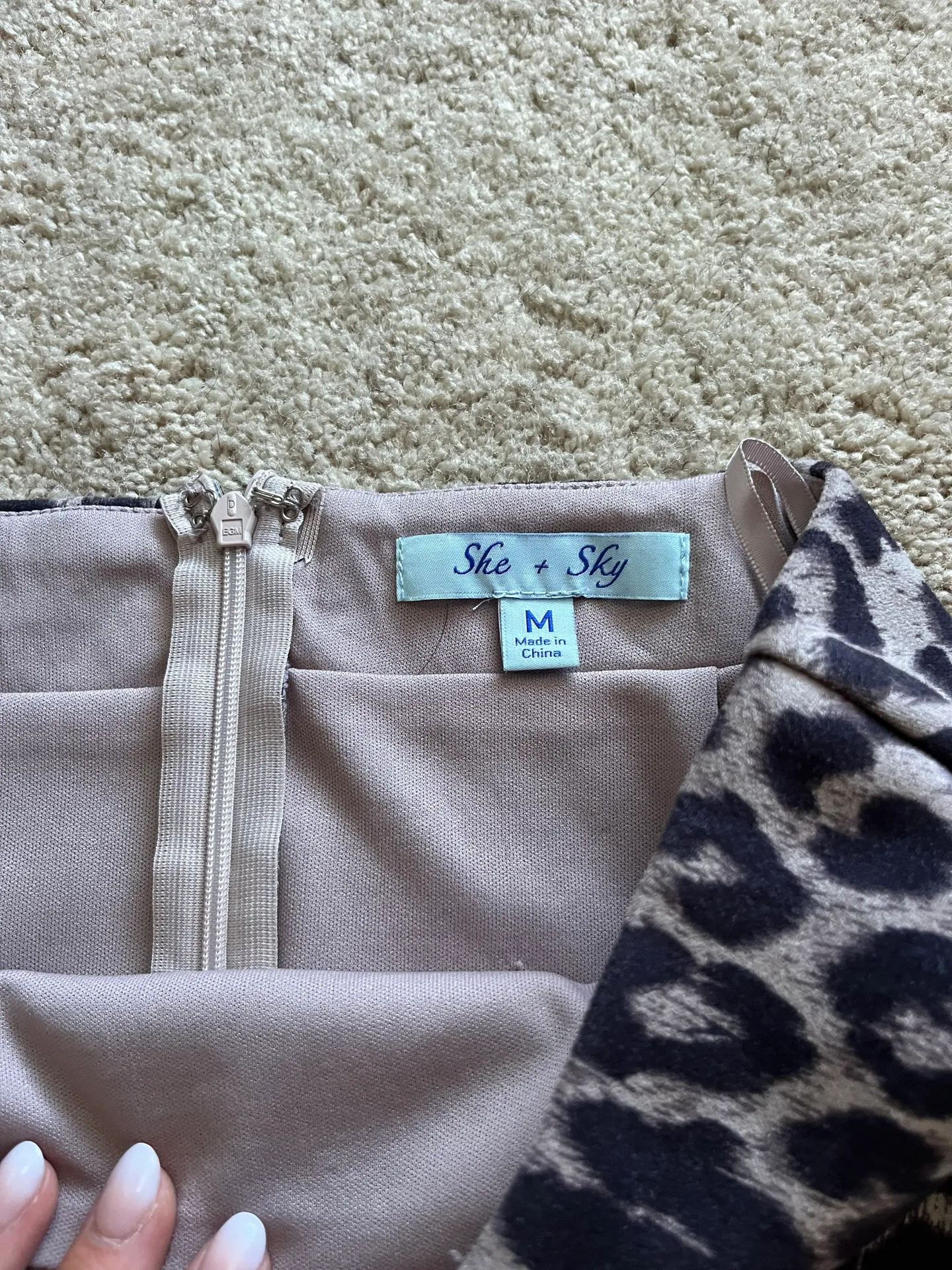 These Three Boutique Cheetah Skirt - Image 3