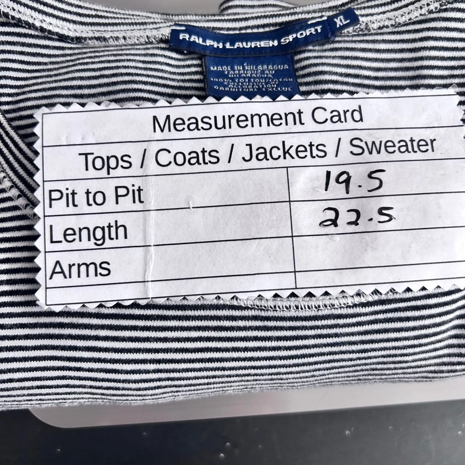 Ralph Lauren Sport Womens Shirt Size XL Preppy Everyday Relaxed Travel Pony Logo - Image 8