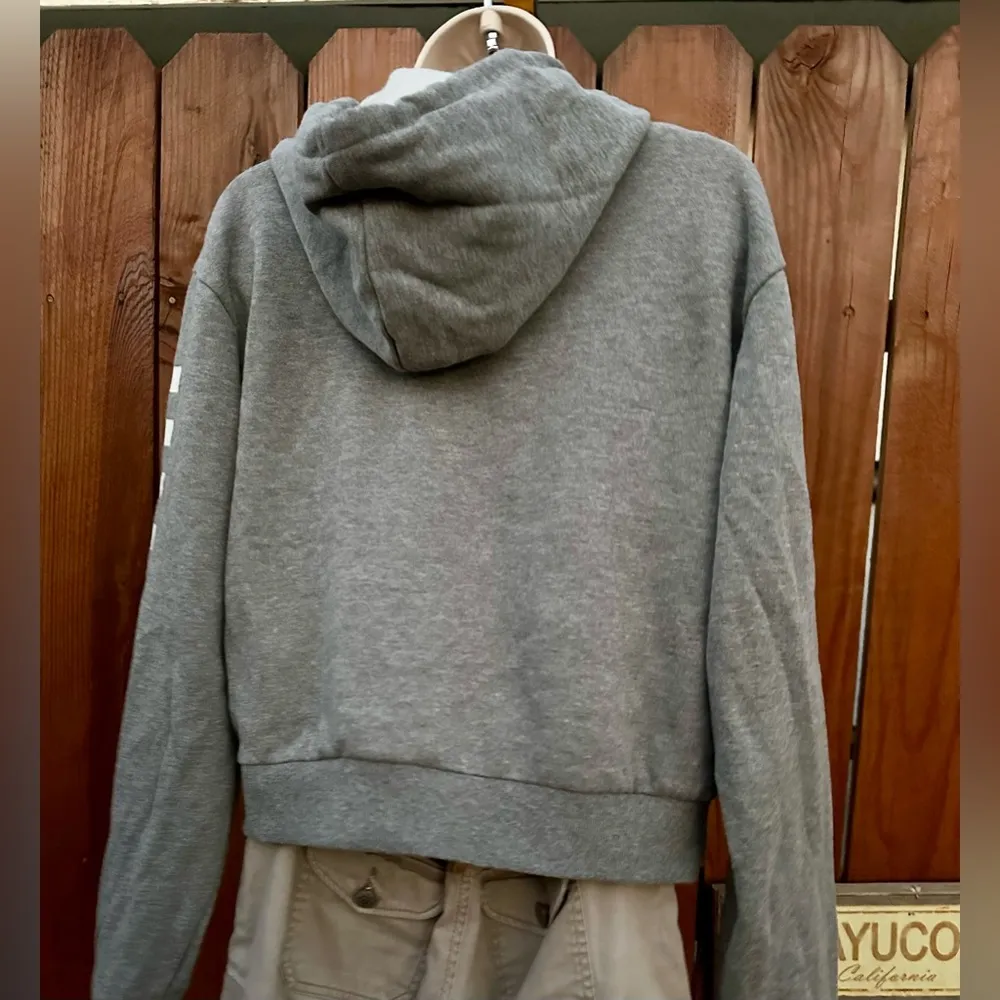 VANs gray hoodie Size Small like new - Image 6