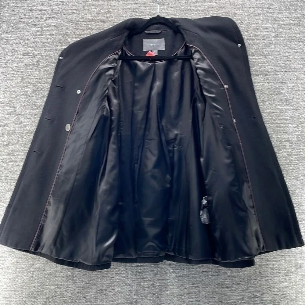 Apt. 9  Wool Peacoat Black‎ Medium - Image 8