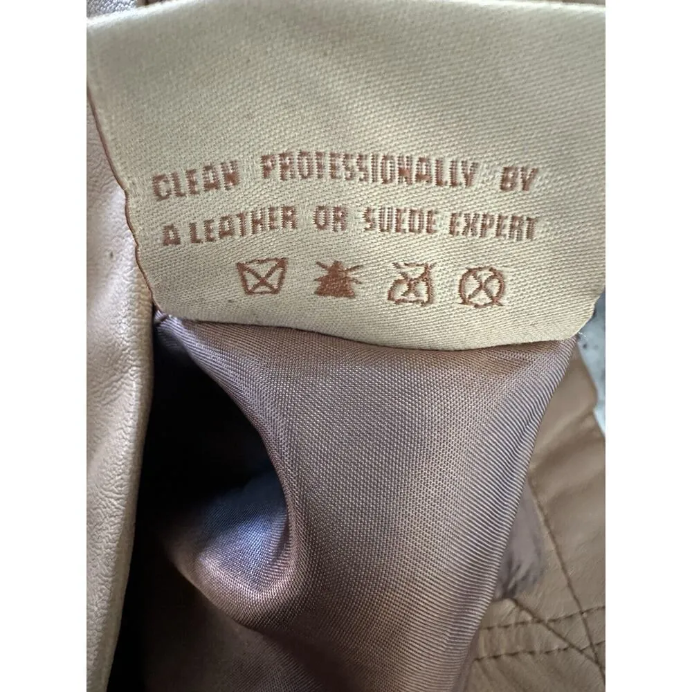 Wilson Tan Leather jackets women XS - Image 12