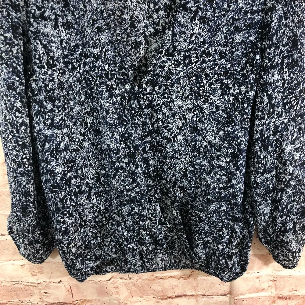 Joie Pleated 100% Silk Blouse - Image 5