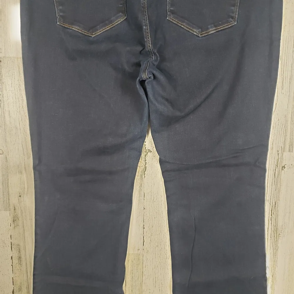 Mavi Jeans Dark Wash Blue Denim Molly Mid-Rise Bootcut Jeans Women's Size 18/30 - Image 10