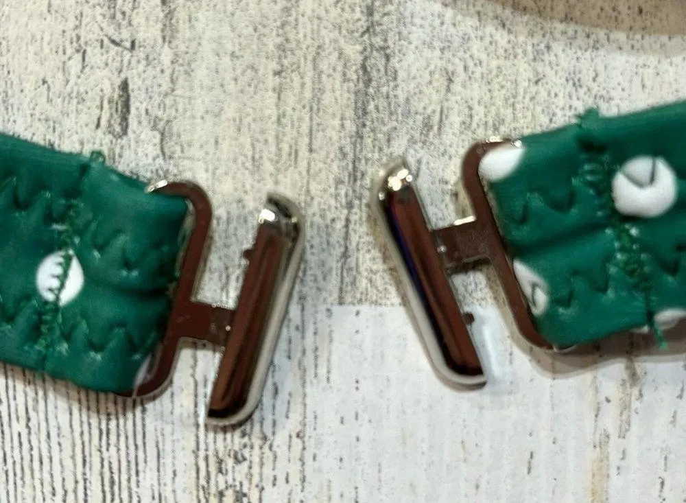 Green Polka Dotted Bikini Lace - Image 4