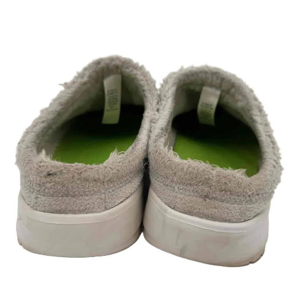 Oofos Light Gray Women's Oocoozie Slip - Image 5