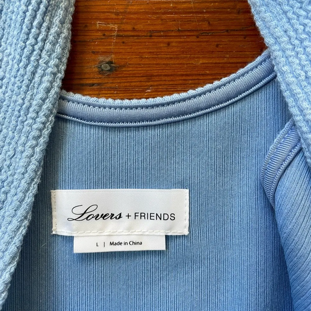 Lovers + Friends Macpherson Midi Tulip Hem Tank Dress  - Size Large - Image 8