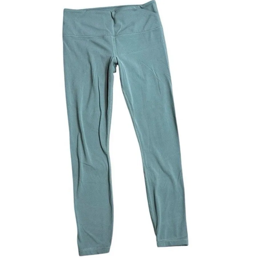 Athleta‎ High Rise Elation 7/8 Tight Leggings Green Activewear Womens Size S - Image 3