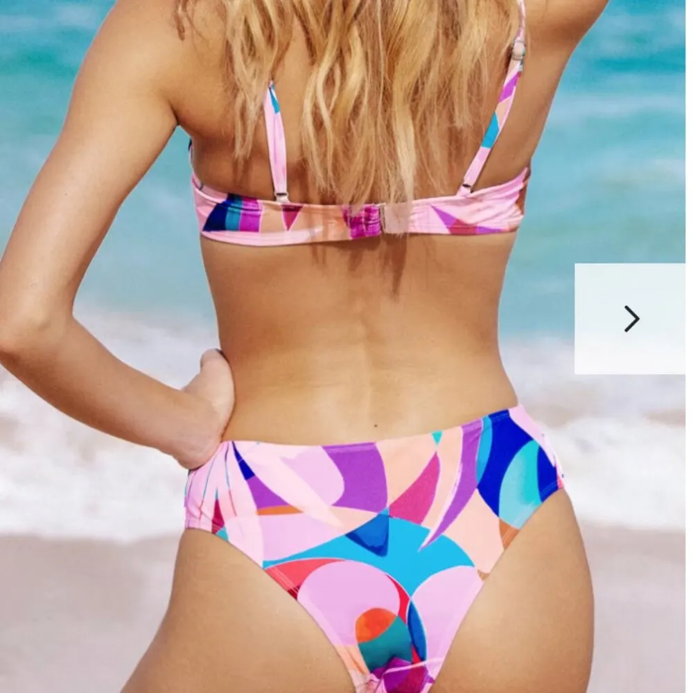 NWT Cupshe Colorful Geometric Bikini Set - Image 3