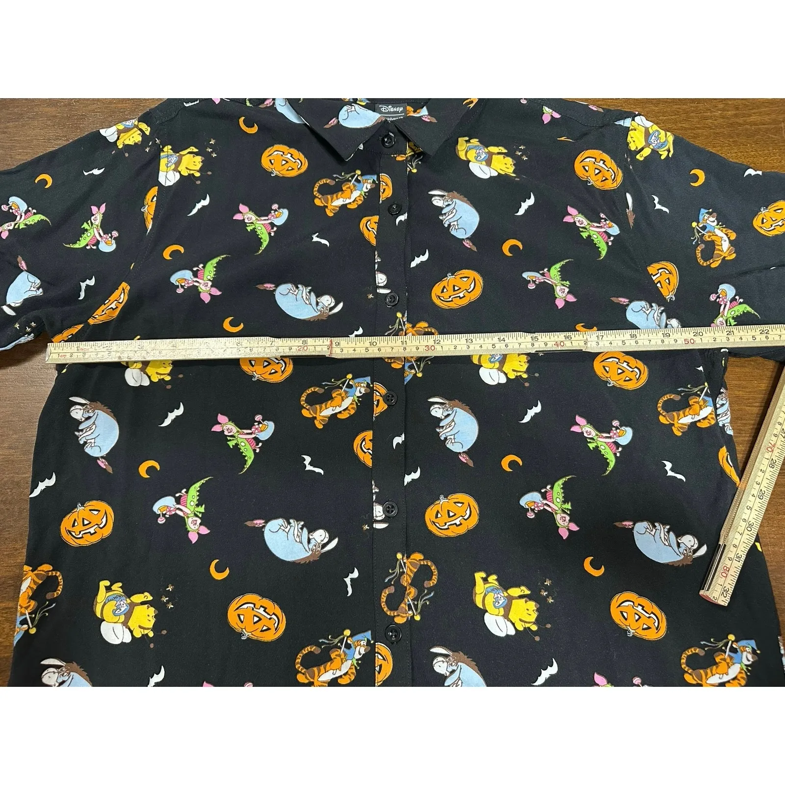 Disney Winnie The Pooh Halloween Women Large Button Her Universe All Over Print - Image 4