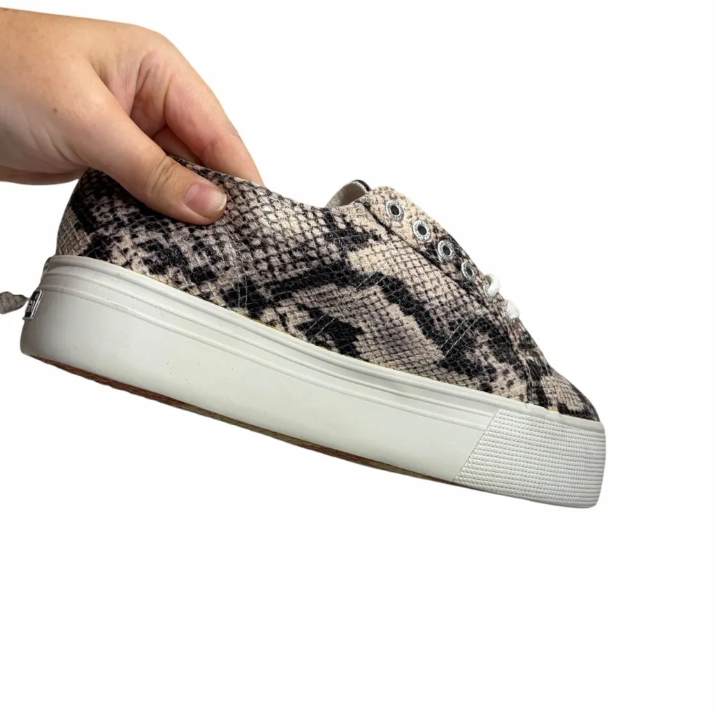 READ NWT Superga Snake Platform Sneakers Size US 8.5 - Image 11