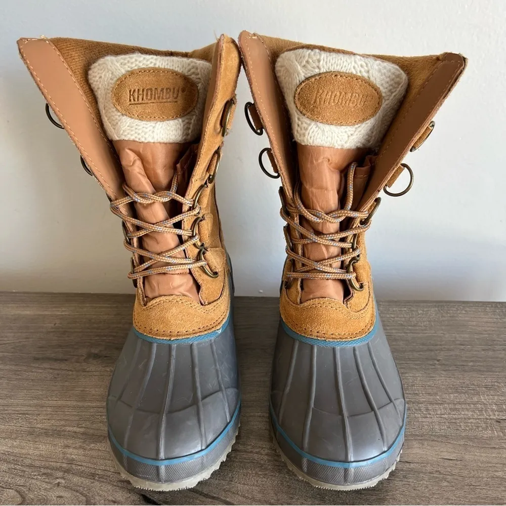 Khombu Cozy Women's Winter Duck Boot Size 7 - Image 2