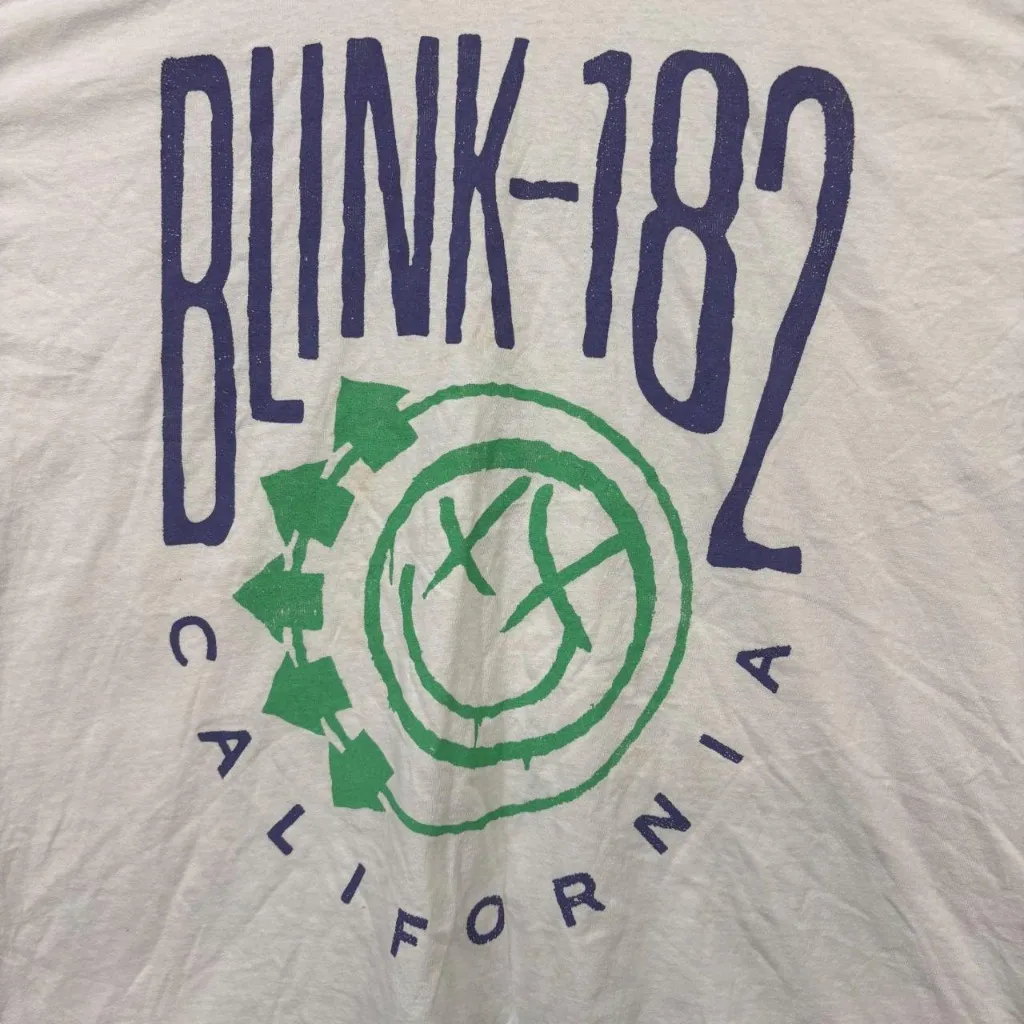 Blink-182 California Crappy Oversized Pop Punk T-Shirt L/XL  - Image 2