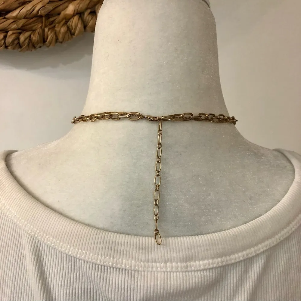 Elise Gold Layered Necklace from DressUp Boutique - Image 4