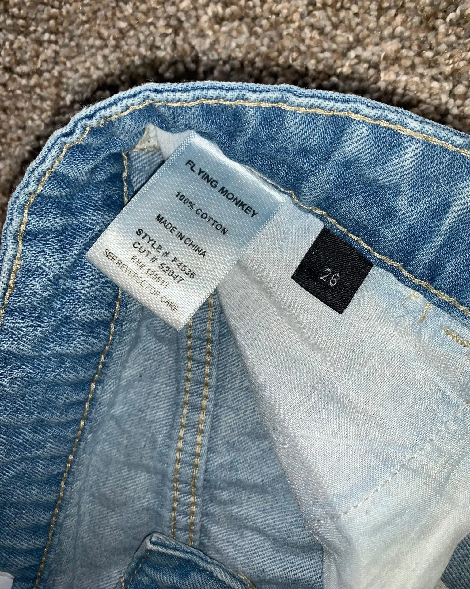 flying monkey Jeans - Image 6