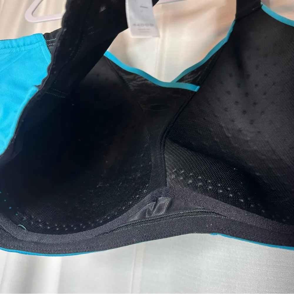 Livi Active Sport Bra 44DDD Bright Blue Convertible Strap Molded No Wire Workout Size undefined - Image 6
