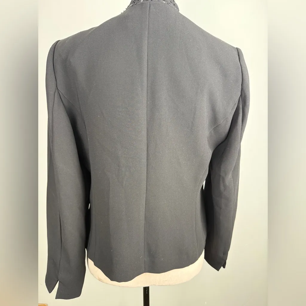 Danny & Nicole Black Embellished Blazer - Image 3