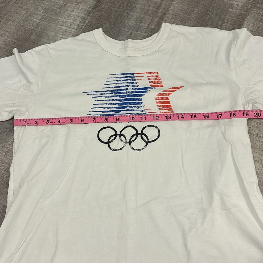 vintage LA 23rd olympics tshirt 1984 White - Image 3