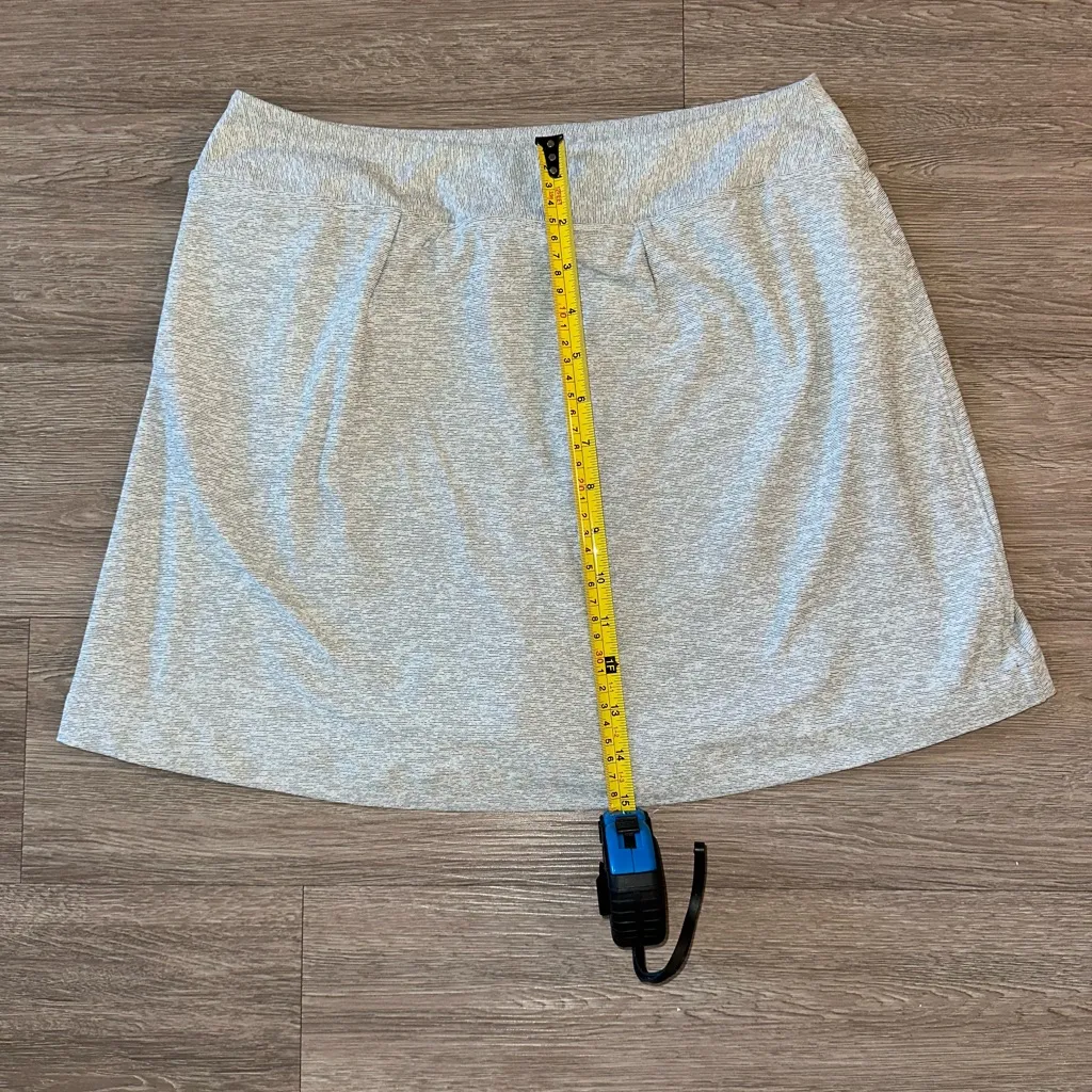 Outdoor Voices Women's Gray Athletic Skort M Stretch Pockets Tennis Golf - Image 8