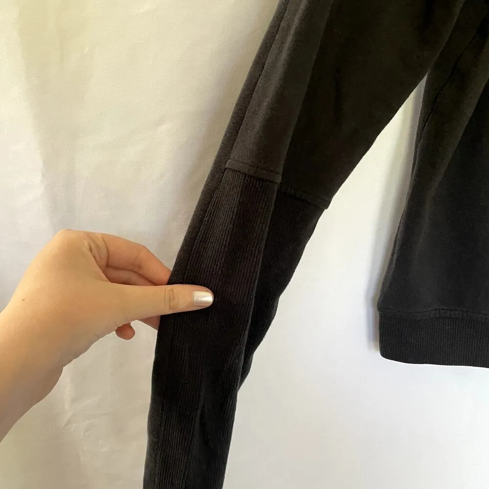 The North Face black crewneck pullover sweater women's size medium cotton - Image 8