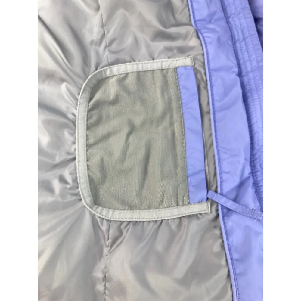 L.L. Bean Quilted Goose Down Puffer Jacket Womens M Lavender Warm Outdoor Coat - Image 6