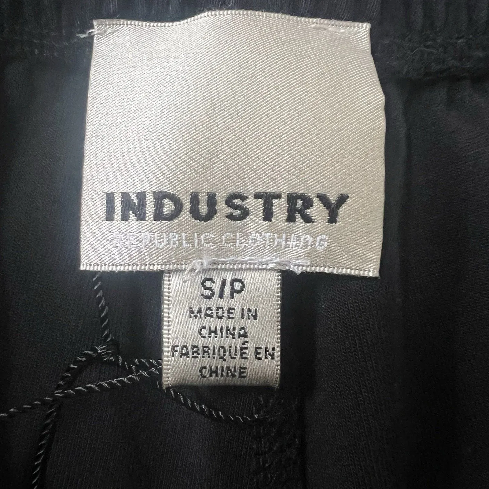 Black Flare Leggings Bell Bottoms High Waisted Size Small New Cotton Blend - Image 5