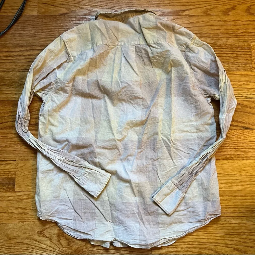 Everlane  checkered button down size small - Image 2