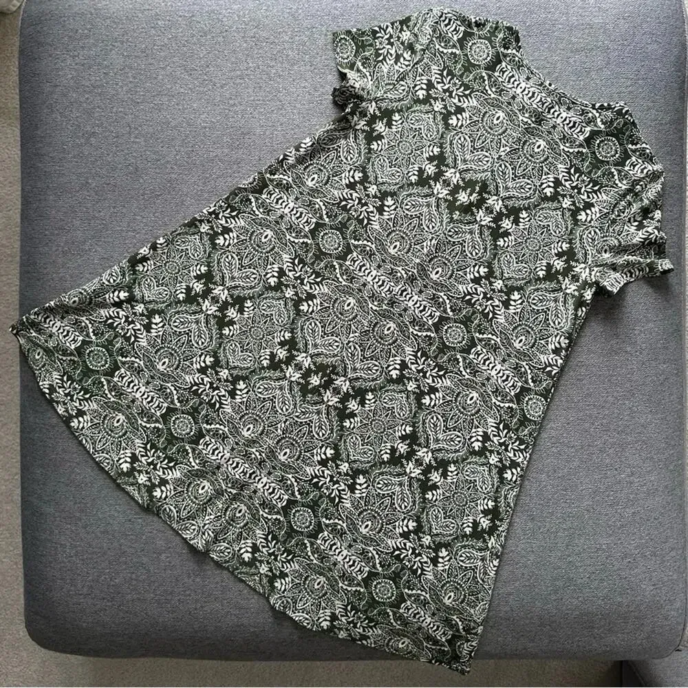 Show Me Your MuMu Olive Green EM Mini Dress XS - Image 5