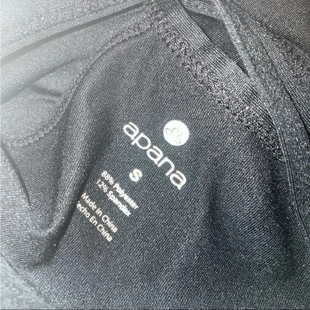 Apana Black Cross-Back Camisole - Image 2