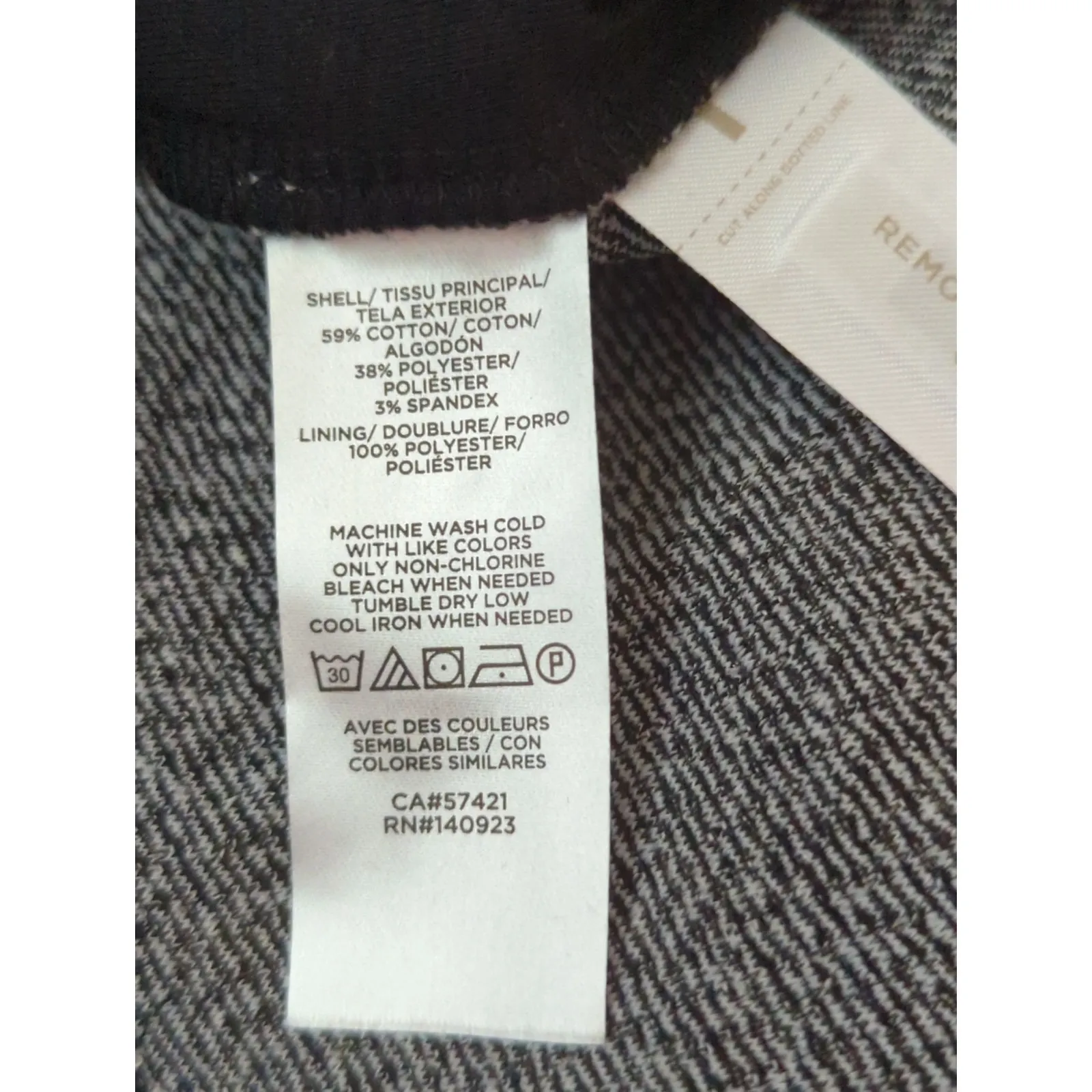 LOFT Speckled Wrap Sheath Gray & Black Dress Womens Size 12P NWT Preppy Modest - Image 10