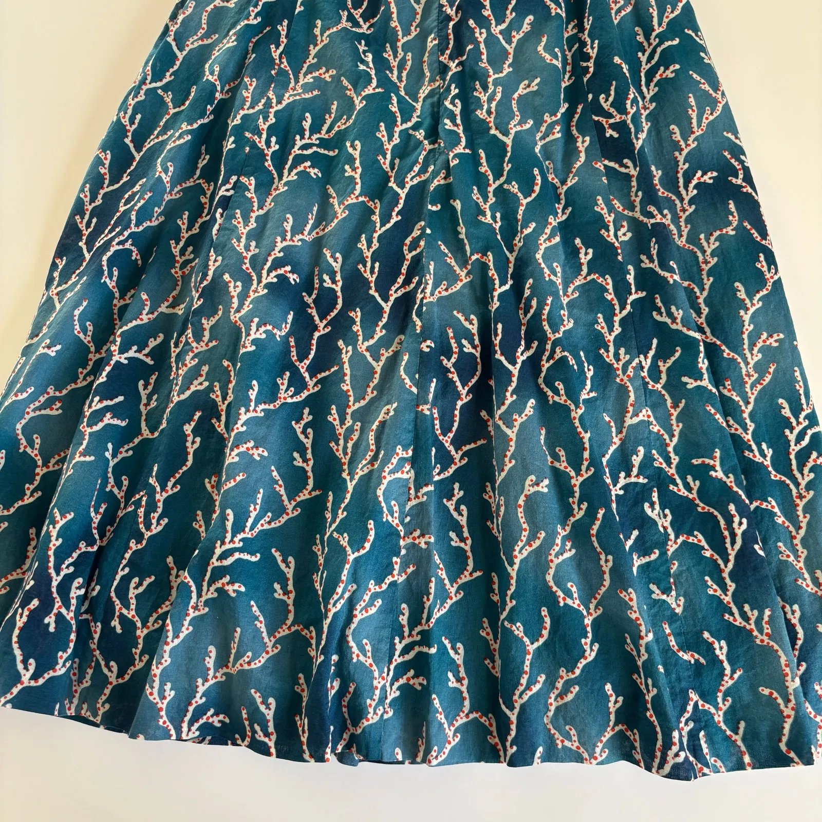Anthropologie HD in Paris Acropora Coral Reef Retro Dress Women’s Size 12 Pin Up - Image 10