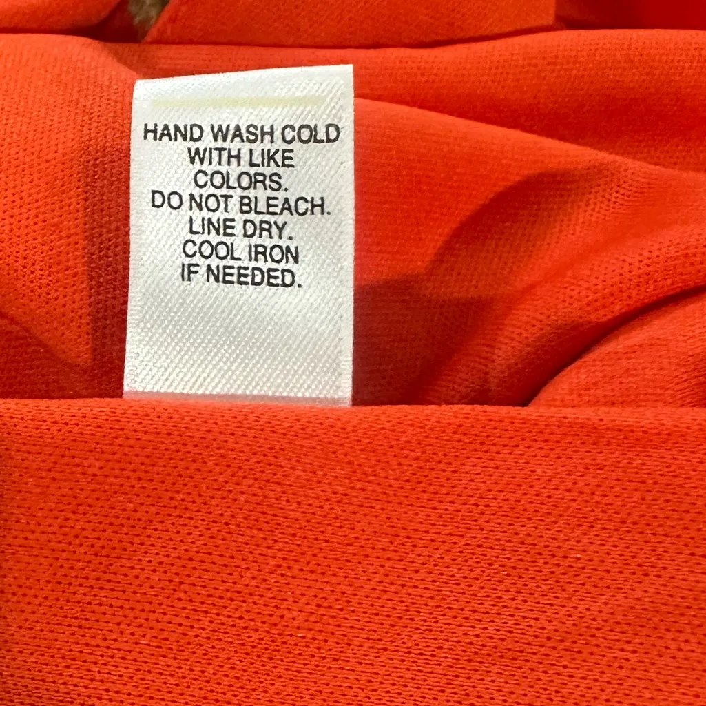 Floral Halter Maxi Dress Orange Yellow Sz 18/20W Hawaii Garden Plus - Image 8