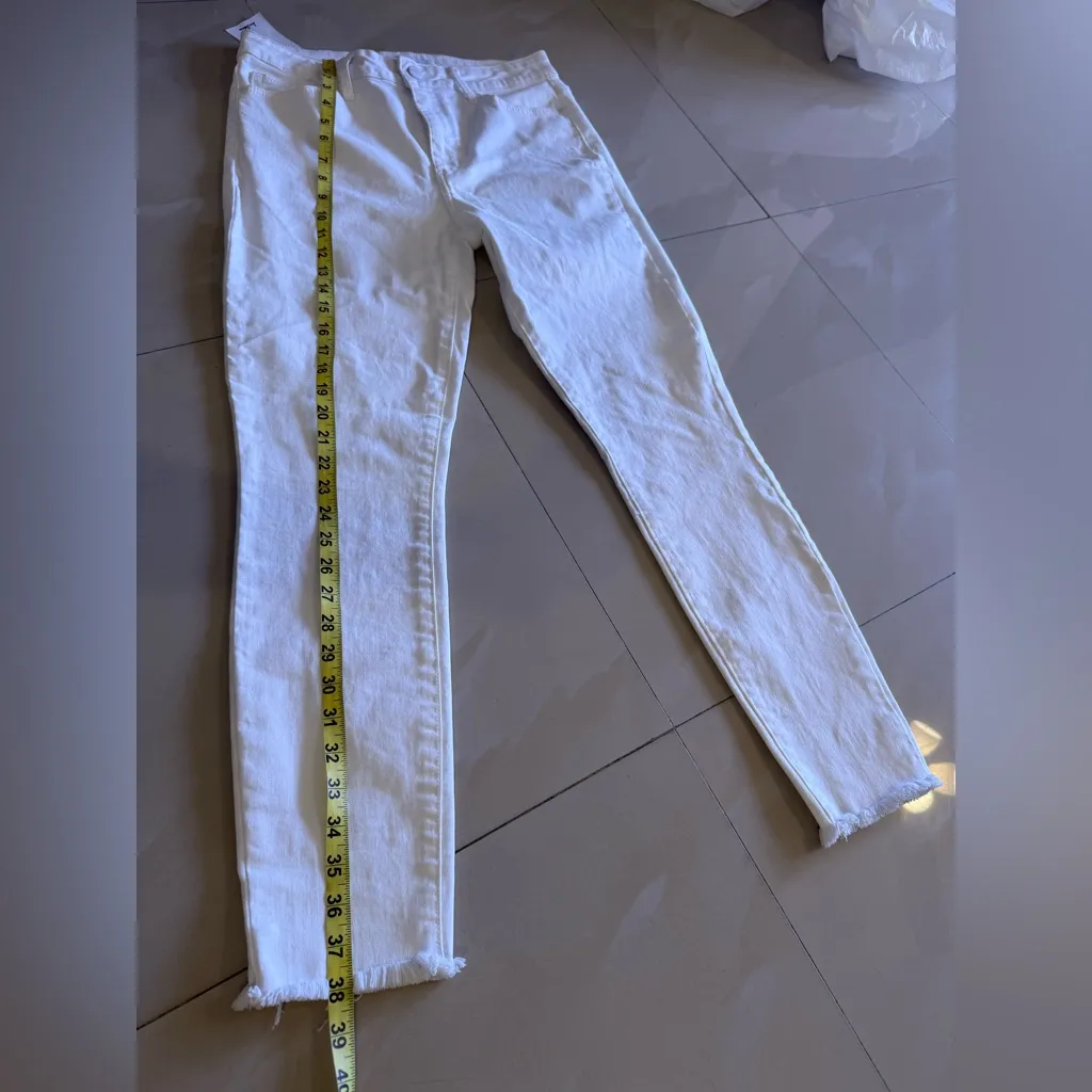 Sam Edelman The Stiletto high Rise Skinny Ankle Women’s Jeans | white | 10/30 - Image 8