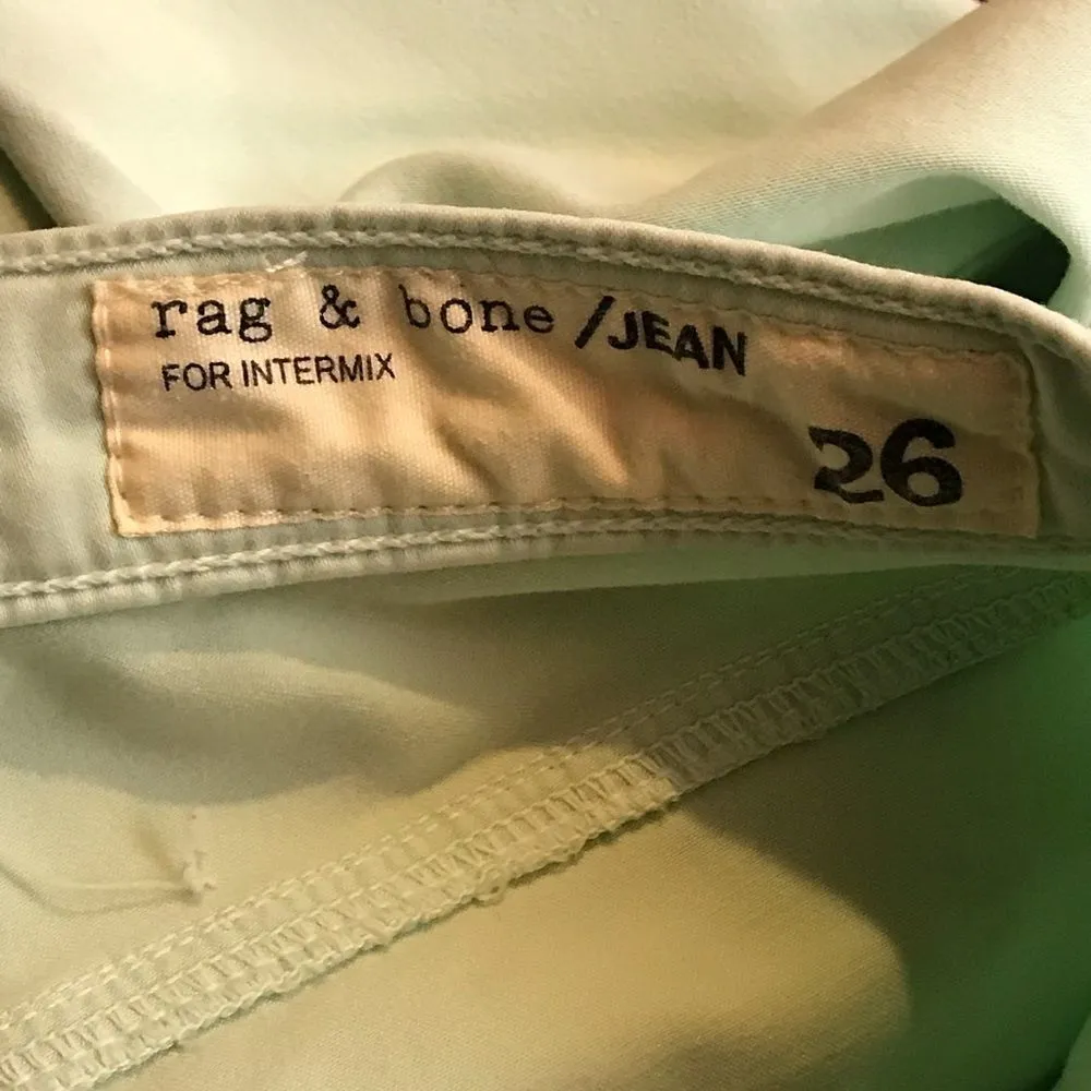 Rag & Bone Intermix Ice Mint Jeans‎ - Image 9
