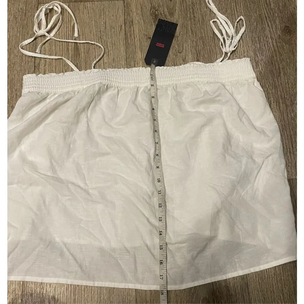 Levi’s White Tank Top Spaghetti Strap XL New - Image 5