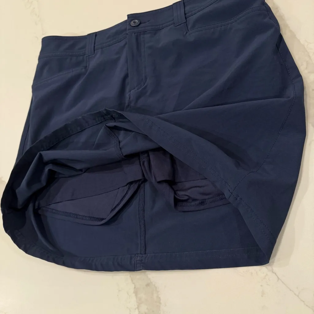 Eddie Bauer Adventurer 2.0 Skort Women’s 6 Navy Blue Gorpcore Athleisure Golf - Image 5