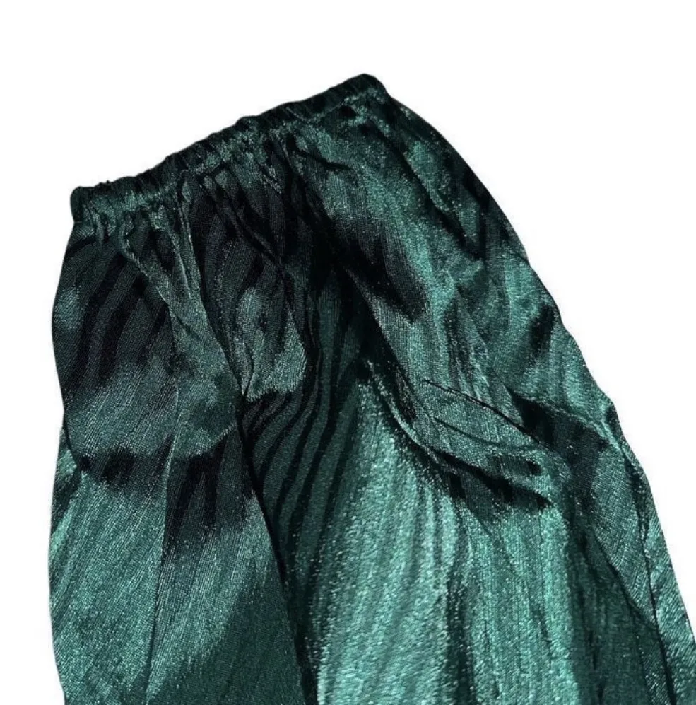 Lulus Green Wild for Love Zebra Print Faux Wrap Mini Dress - NWT - Image 7