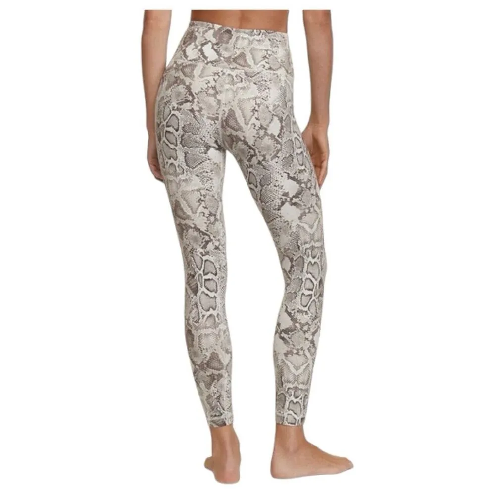 Victorias Secret Leggings Womens 12 Cloud Crossover Snake Ankle Pants Gray - Image 12