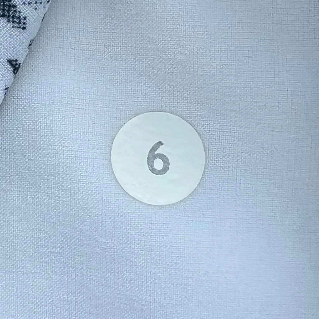 Lululemon Women’s Spring Break Away Dottie Dash White Black Shorts Size 6 - Image 10