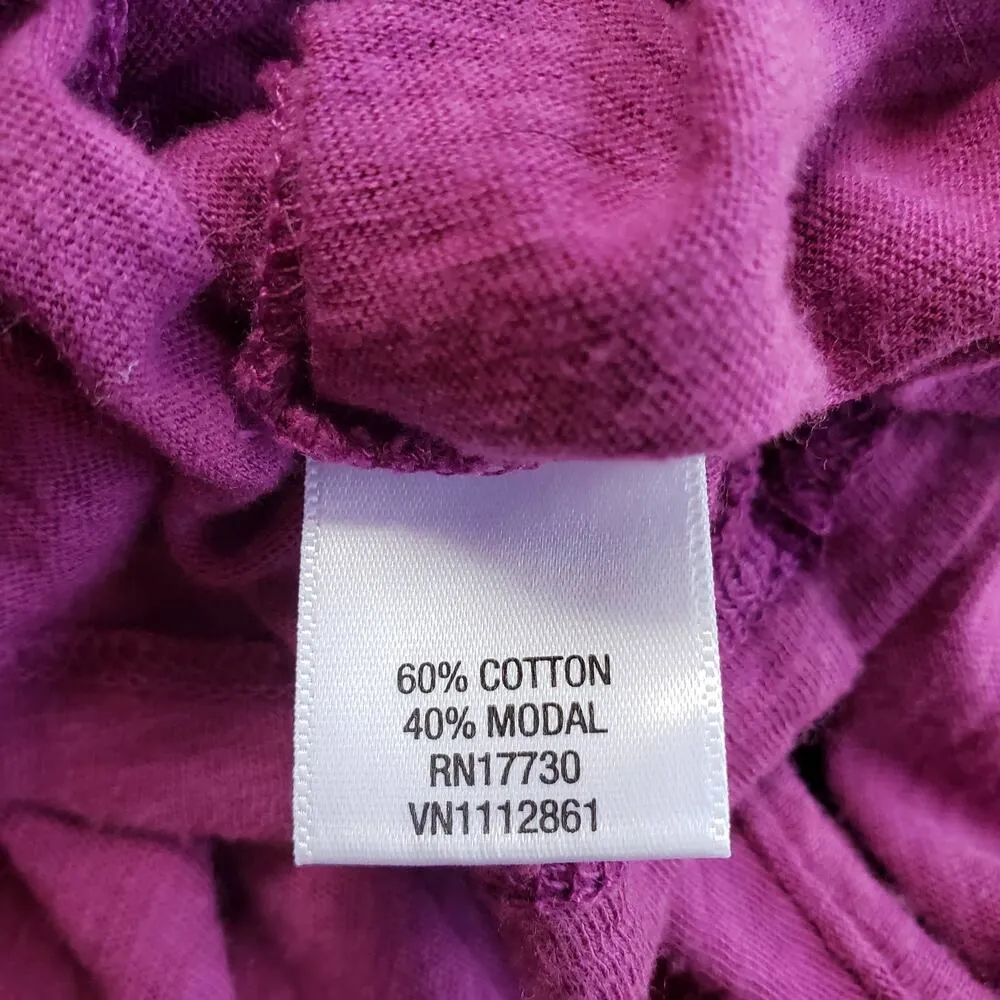 Converse One Star Womens Top Size Small Tunic Tie Waist Scoop Neck Butterfly - Image 10