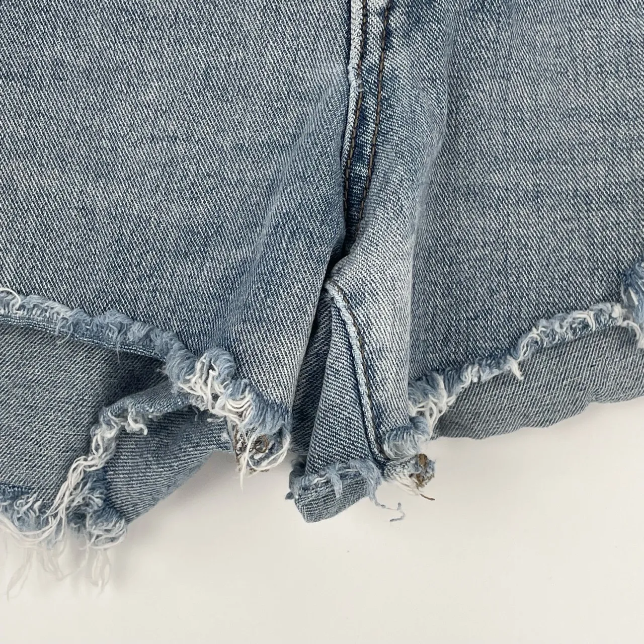 Free People Women's Blue Keep It Simple Button Down Linen Blend Shirt Size‎ S - Image 4