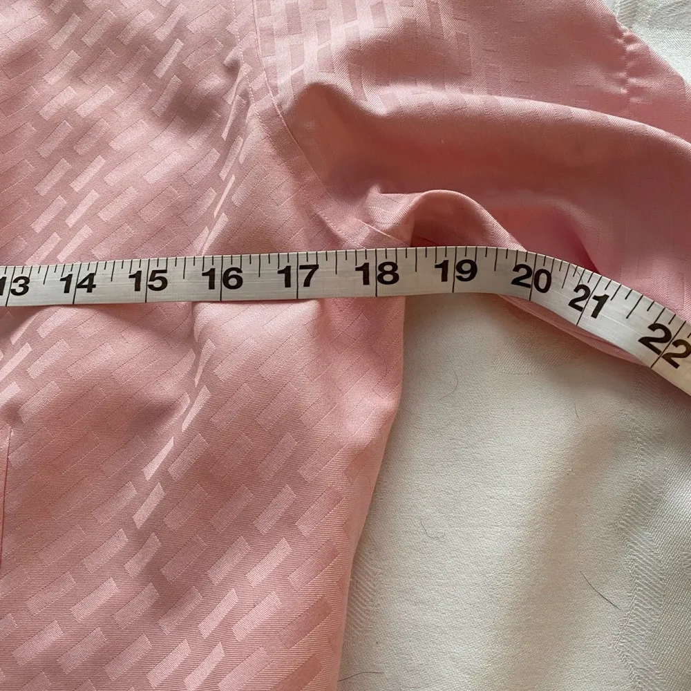 Investments Gold Label Cotton Pink Button up Long Sleeve shirt 6P NWT - Image 6