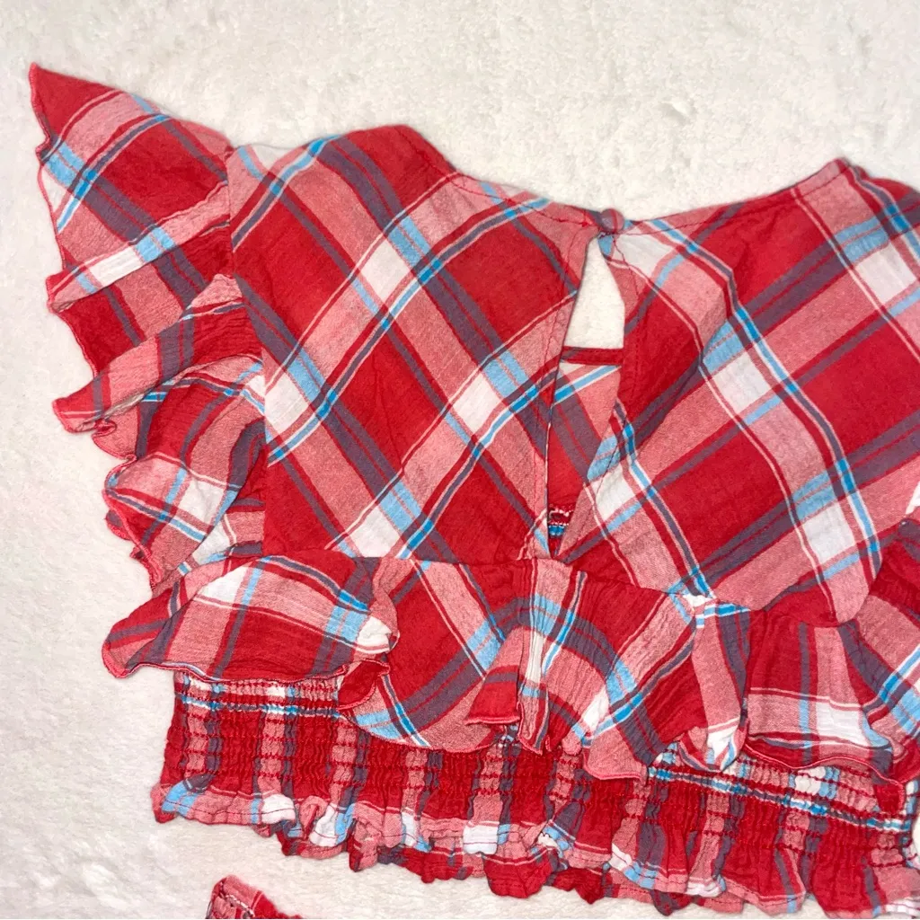 Womens PLANET BLUE LIFE Two Piece Cecily Top & Beach Bunny Short Set size Small - Image 5