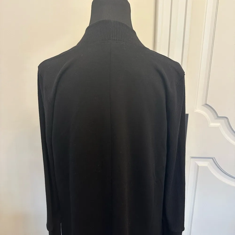 Splendid Open Front Shawl Collar Cardigan Duster Coatigan Fleece Knit NEW - Image 3