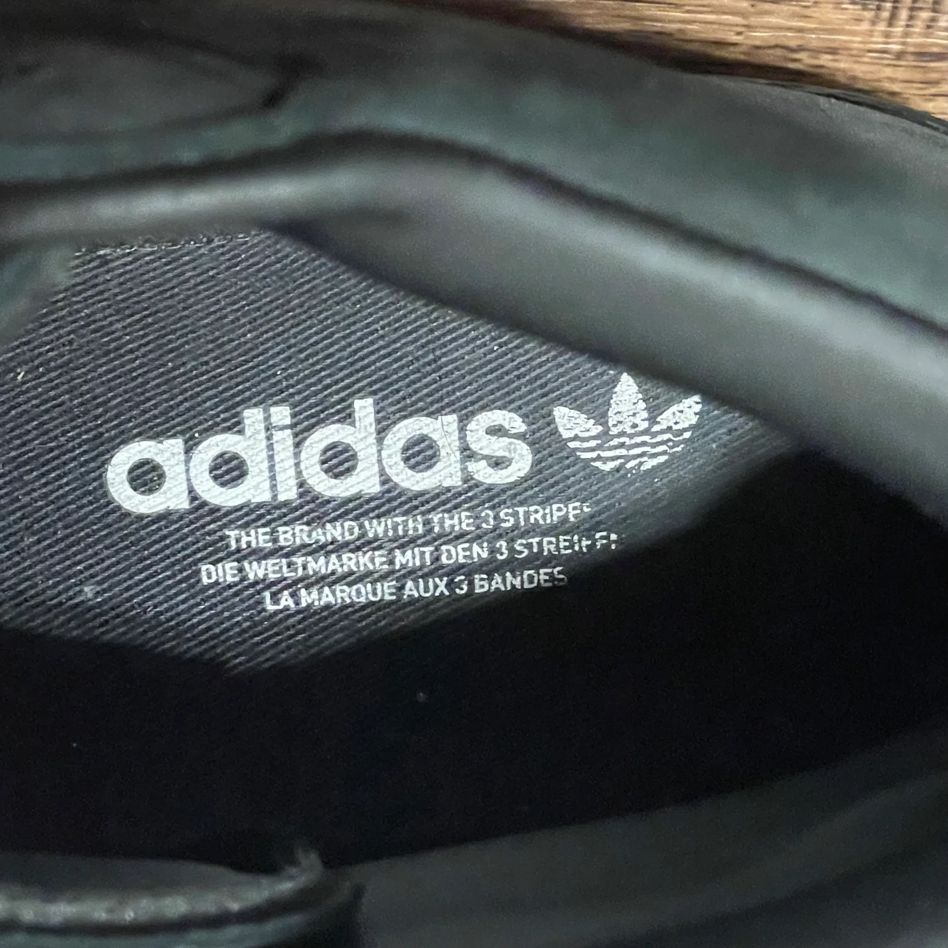 Pro Model Suede Superstar Metal Toe Midtop Sneakers Shoes Black Size 6.5 - Image 12