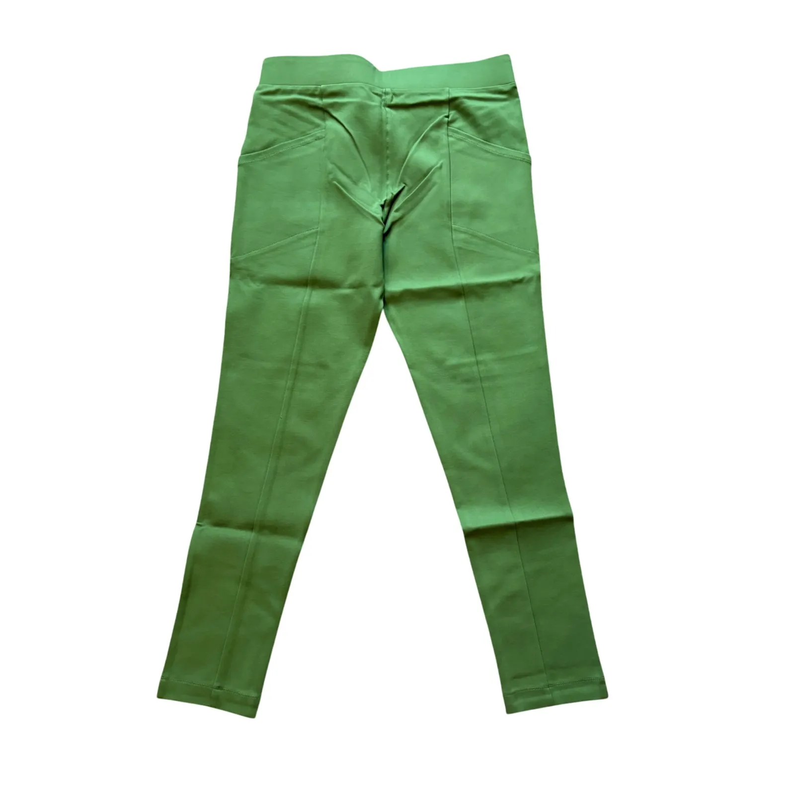 Betabrand Journey‎ Pant Kale Green Skinny Cargo Womens Size L Stretchy - Image 2