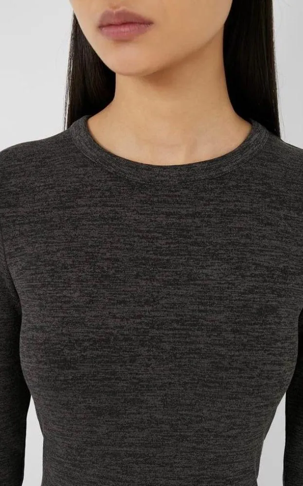 💕FRENCH CONNECTION💕 Sweeter Midi Sweater Dress ~ Grey Melange Medium M NWT - Image 7