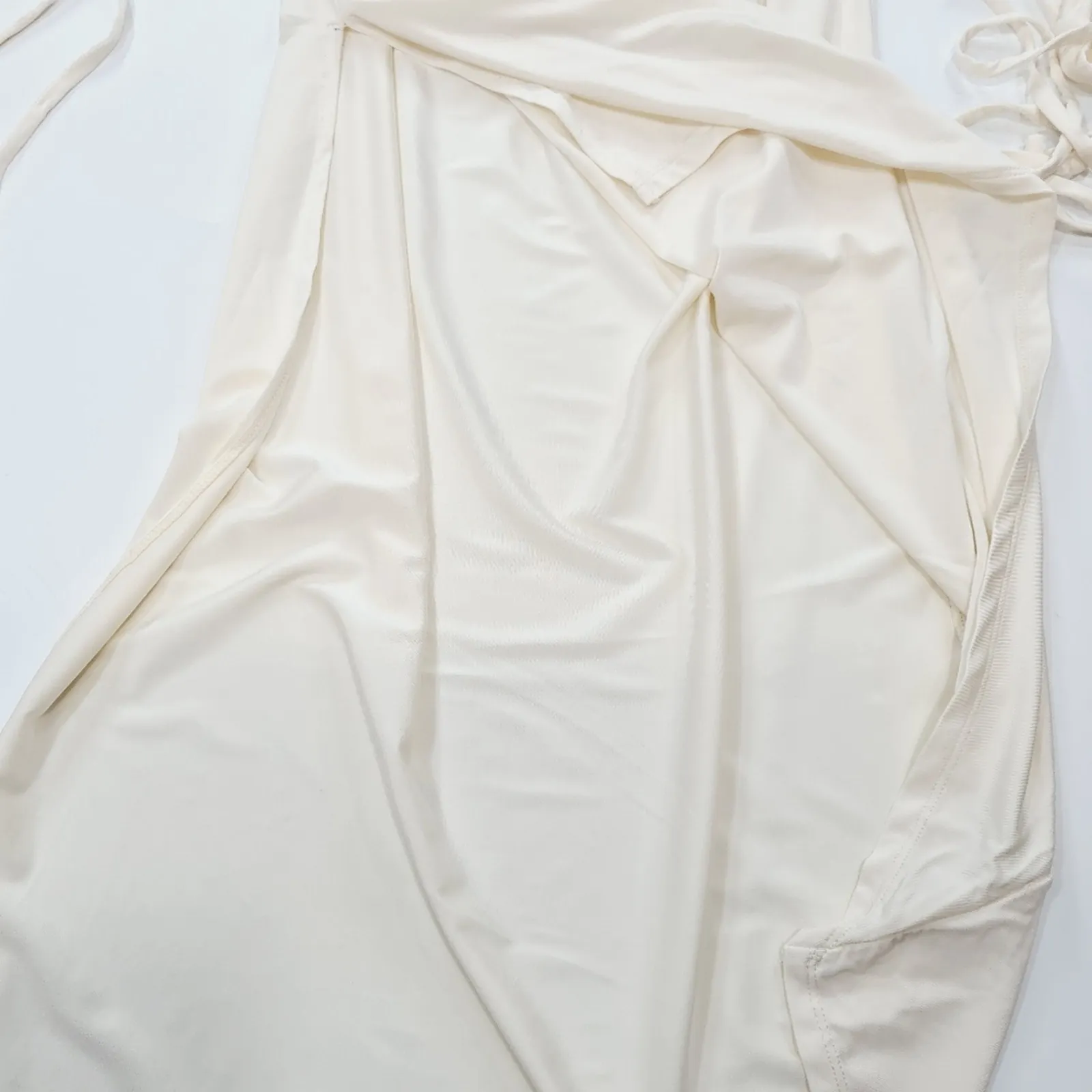 L'Academie Lily Midi Dress in Bone White XS - Image 7