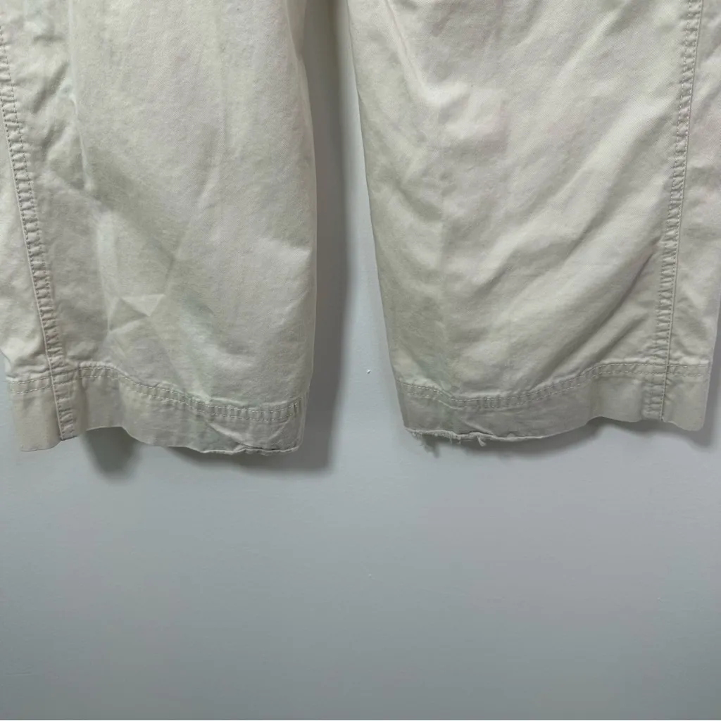 Abercrombie & Fitch Women’s Cargo Pants Light Beige Size 4 Gorpcore - Image 3